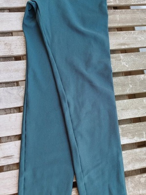 Leggings green shiny like new one size