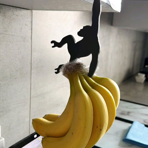 Monkey Banana Hanger new, smart kitchen organization