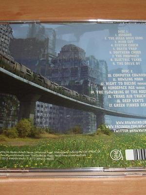 Hawkwind Onward διπλό CD μεταχειρισμένο, space rock