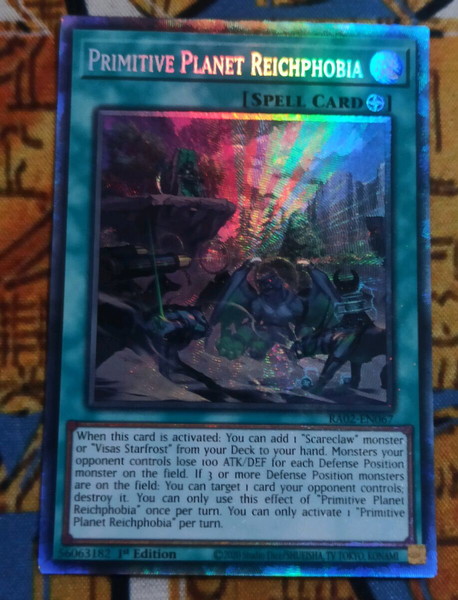 Primitive Planet Reichphobia (Collectors Rare, Yugioh)