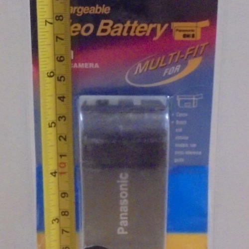 Panasonic HHR-V4C/1B μπαταρία κάμερας 8mm 4000mAh 6V καινούργια