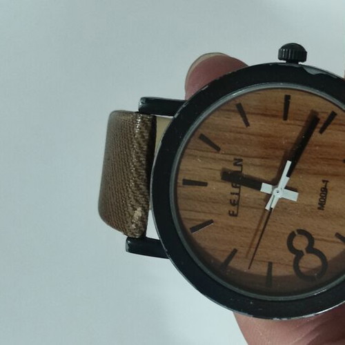 Wristwatch used, brown unisex