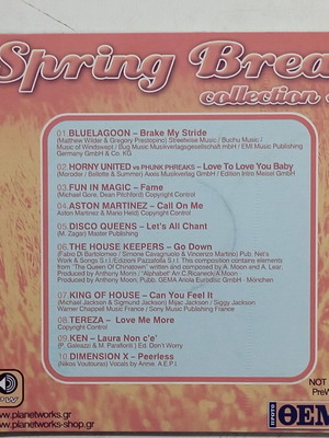 Spring Break Collection 4 CD like new