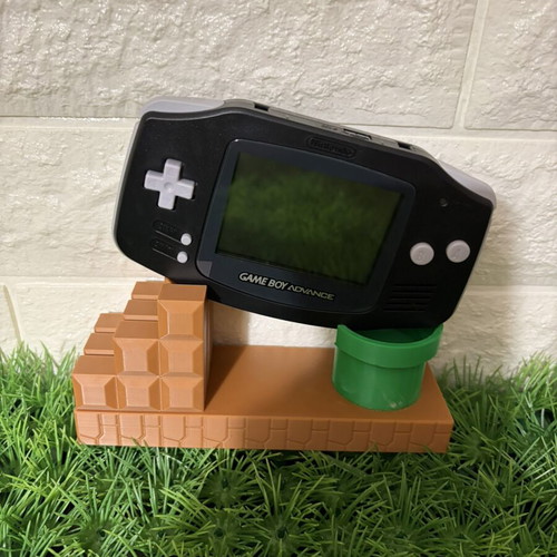 Nintendo Game Boy Advance Super Mario 3D printed stand
