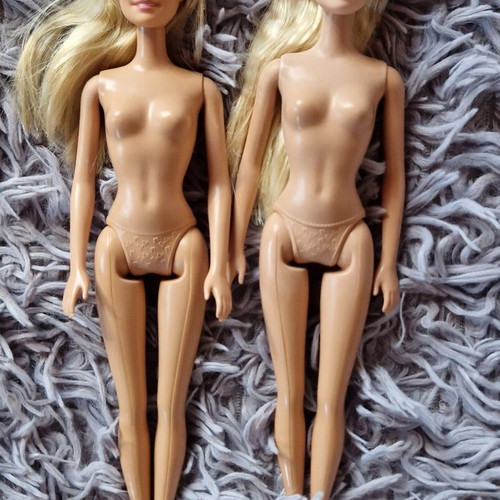 Barbie dolls restored, set of 2