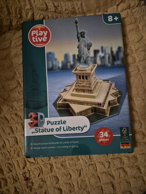 3D Puzzle Statue of Liberty Playtive new 27 cm