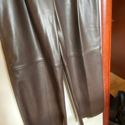 Mango pants brown new size L sold out this year