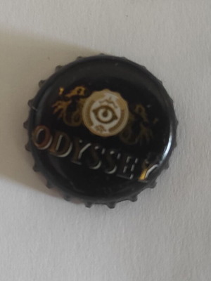 Odyssey beer cap used from Macedonia Thrace brewery