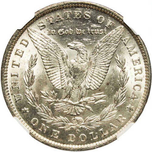 Morgan Dollar 1885O MS63 NGC silver coin