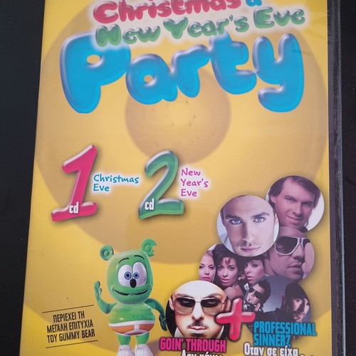 CD Greek and foreign used, 2 CDs Christmas Party BTG