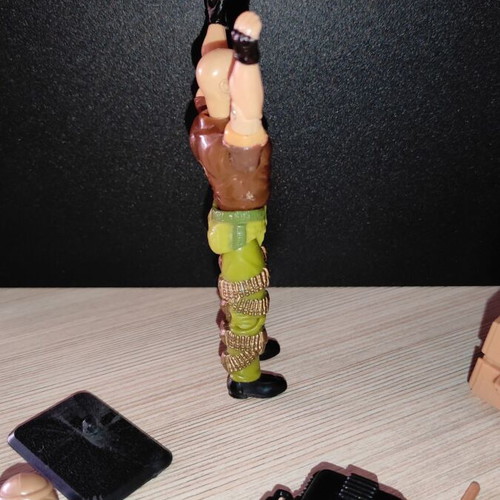 G.I.JOE Salvo (v1) 1990 action figure used, complete with equipment