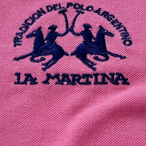 La Martina Polo Shirt men's size XL like new, pink