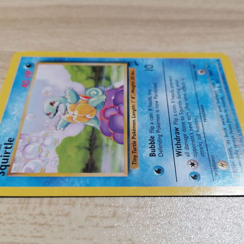 Pokémon Squirtle Card Base Set 2 2000 new