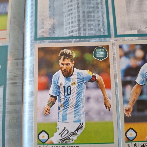 Road to Russia FIFA World Cup 2018 Panini Sticker Album like new