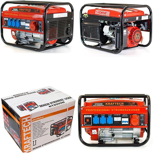 Four-Stroke Gasoline Generator H-8500W / ER9500 230V / 400V New