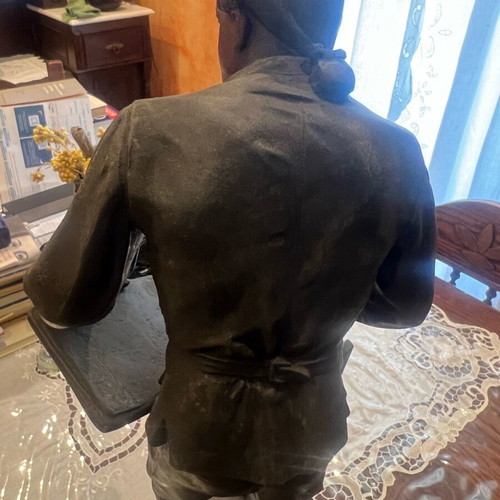 Sculpture The Artist in His Studio like new