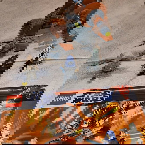 Lego Star Wars 9491 με φιγούρες και οδηγίες, χωρίς κουτί, σαν καινούριο