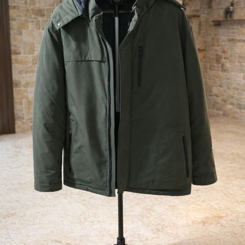 Koyote Jeans men's winter jacket 5XL like new, olive