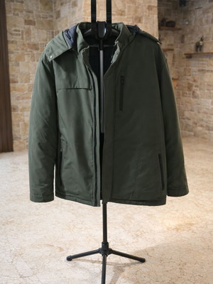 Koyote Jeans men's winter jacket 5XL like new, olive