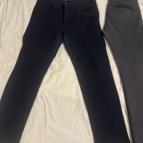 Celestino pants like new, pack of 2, size XXL, black and blue