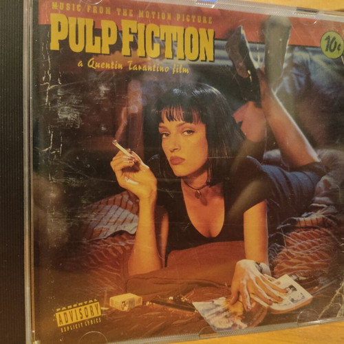 Pulp Fiction soundtrack CD like new, rock genre
