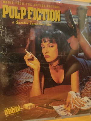 Pulp Fiction soundtrack CD like new, rock genre