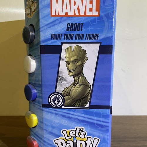Marvel Paint & Display Groot new in box