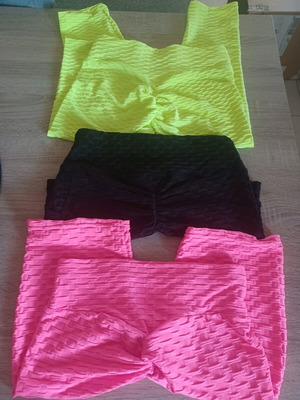 Leggings new colorful with perfect fit, cycling shorts and capri