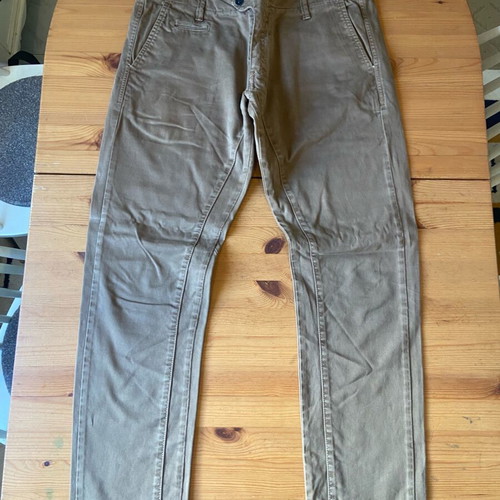 Cosi men's pants used, beige-brown, size Medium 33