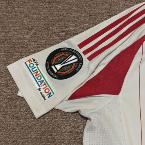 Olympiacos football jersey, authentic, size large