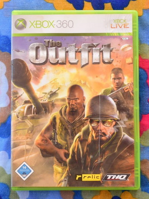 The Outfit Xbox 360 game used, action strategy shooter