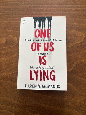 One of Us Is Lying Red Colored Spine Version like new