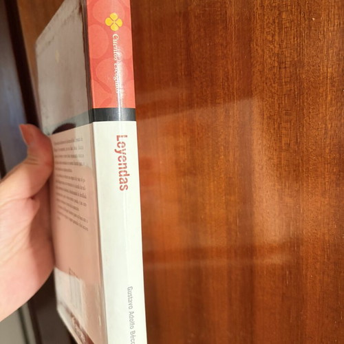Leyendas Spanish Literature Book like new with notes on first pages