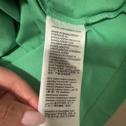 Calvin Klein top like new, green, size XS