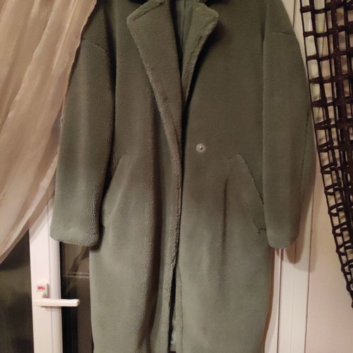 Top Secret coat new with mint eco fur size M