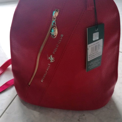 Polo Club women's backpack new, red