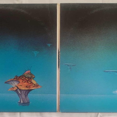 Yessongs triple vinyl record 1973 used, rock