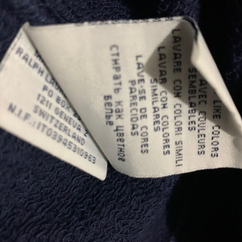 Polo Ralph Lauren sweatshirt used, size XXL, blue