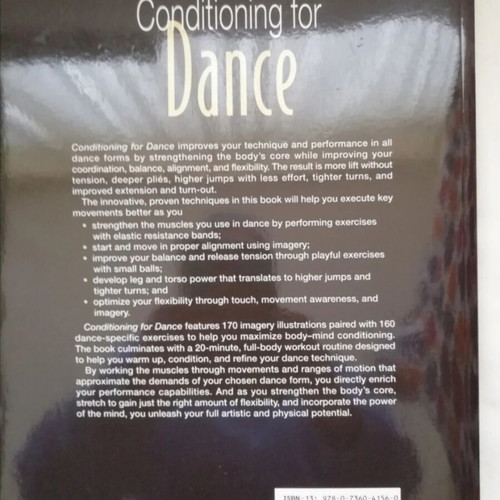 Conditioning for Dance book like new, English