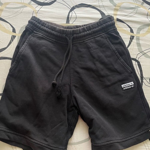 Adidas shorts used, black, size S
