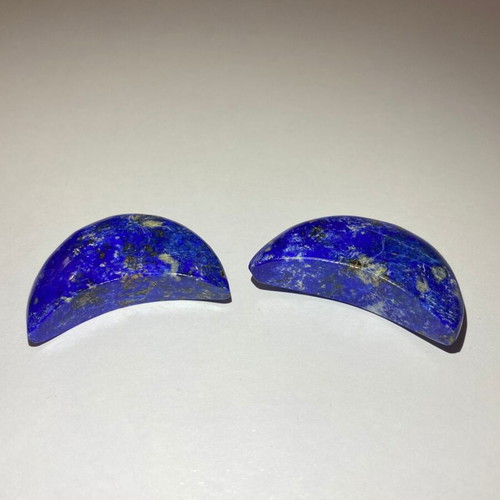 Lapis Lazuli polished natural set, 2 pieces, AA quality