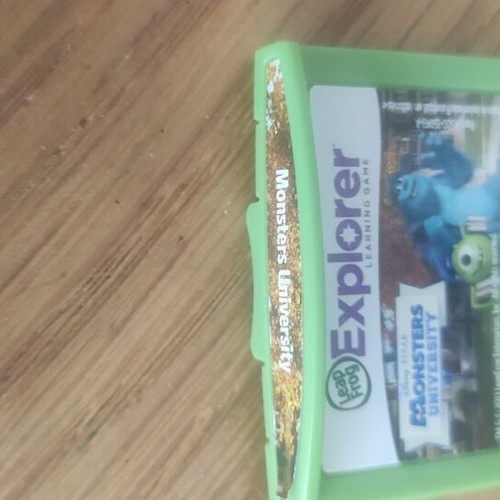 Explorer Leap Frog game cartridges used, pack of 3