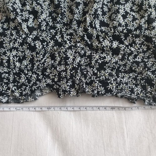 Kiabi top new, black and white, size XS