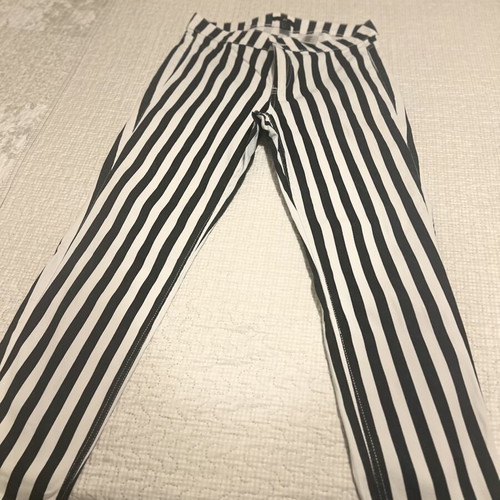 Nautical pants H&M XL 42 14 like new, white and blue
