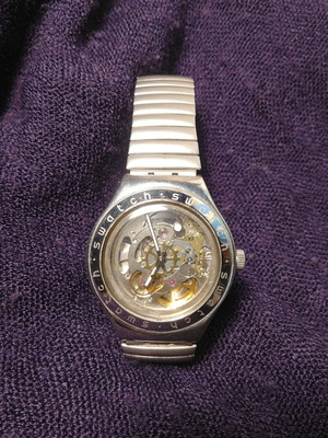 Swatch Irony Body & Soul YAS100G ρολόι μεταχειρισμένο από ανοξείδωτο ατσάλι