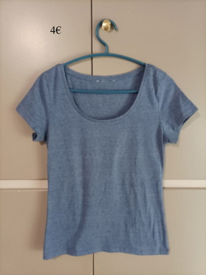 Stradivarius blouse used, size S, blue
