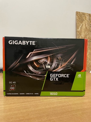 Gigabyte GeForce GTX 1650 oc 4gb