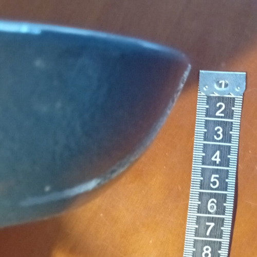 Ceramic bowl "Kerameikos" by P. Sanos, vintage 1980s