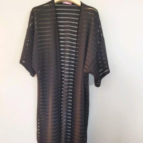 Pink Woman tunic jacket like new, black, size S