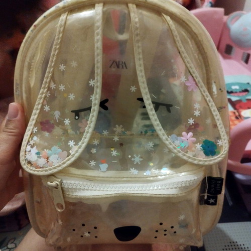 Zara transparent children's bag like new